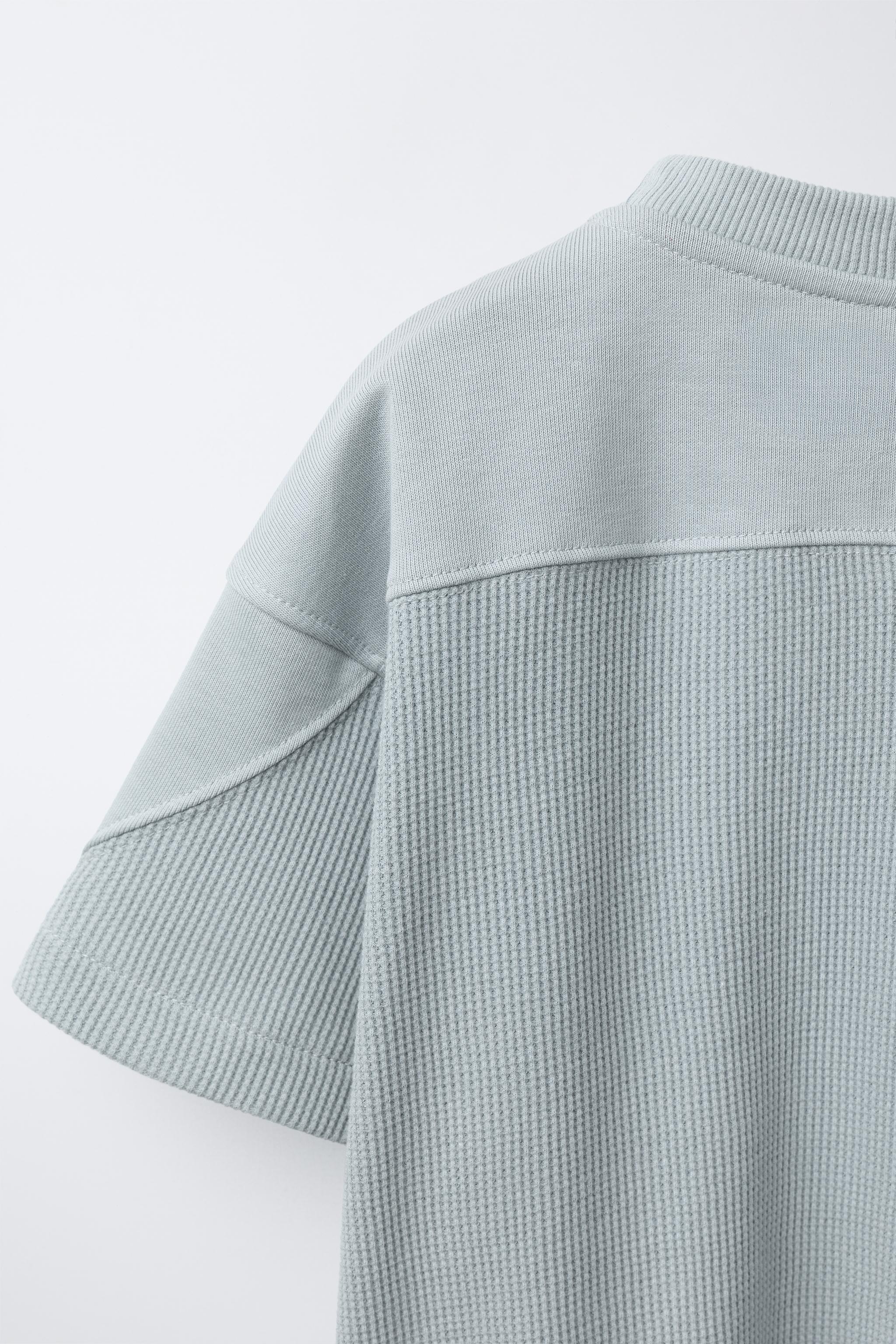 WAFFLE T-SHIRT AND BERMUDA SET